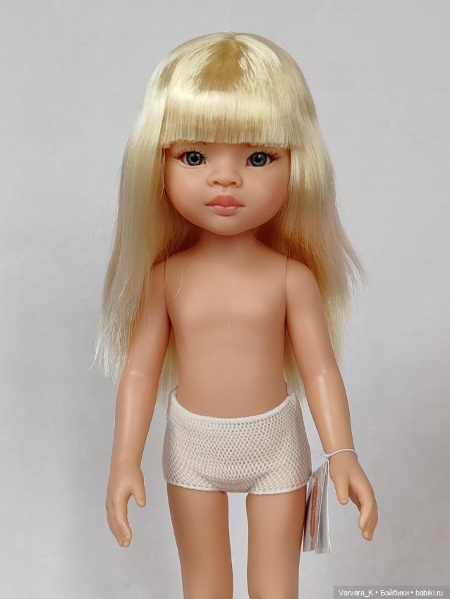 Paola Reina кукла Маника, платиновые волосы, № 2, 32 см, арт 14833 (фото 10)