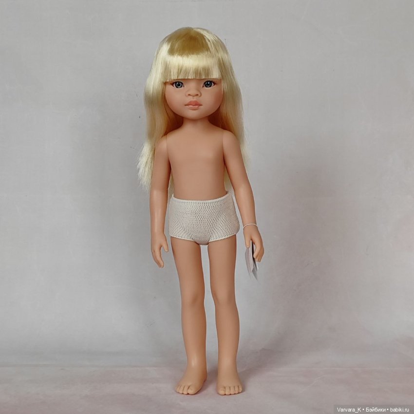 Paola Reina кукла Маника, платиновые волосы, № 3, 32 см, арт 14833 (фото 10)