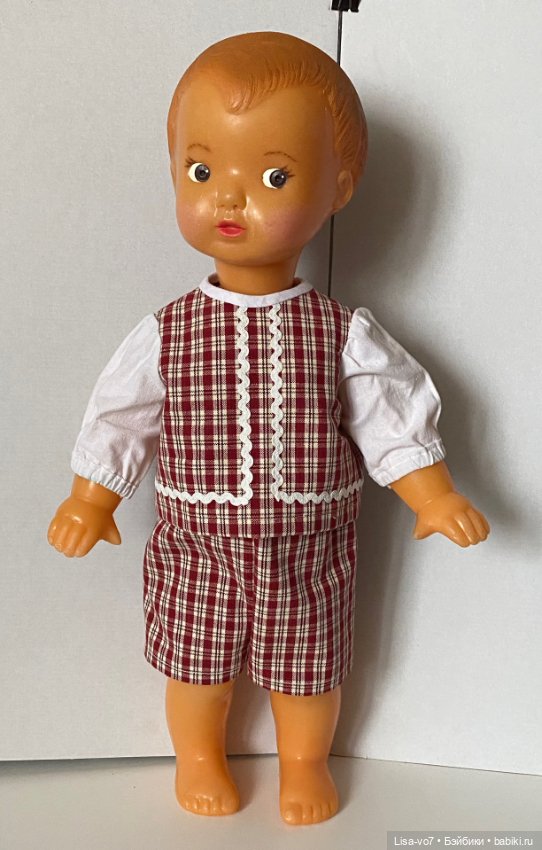 Винтажная кукла Миша Витя 53см