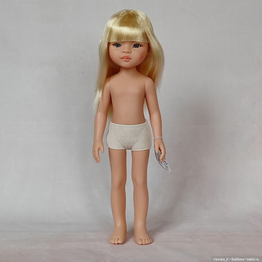 Paola Reina кукла Маника, платиновые волосы, № 4, 32 см, арт 14833