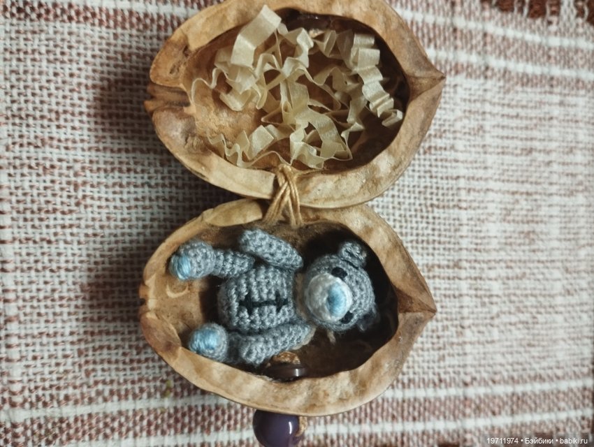 Мини игрушка Мишка в скорлупке (фото 2)