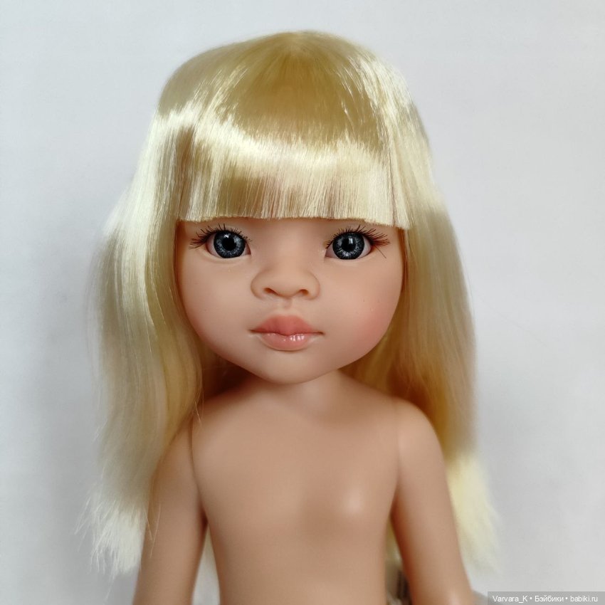 Paola Reina кукла Маника, платиновые волосы, № 6, 32 см, арт 14833 (фото 8)