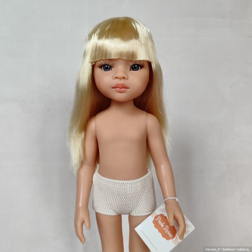 Paola Reina кукла Маника, платиновые волосы, № 5, 32 см, арт 14833 (фото 10)