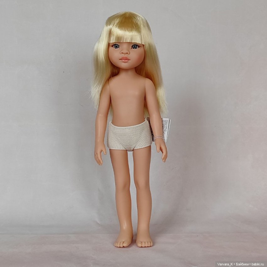 Paola Reina кукла Маника, платиновые волосы, № 6, 32 см, арт 14833 (фото 10)