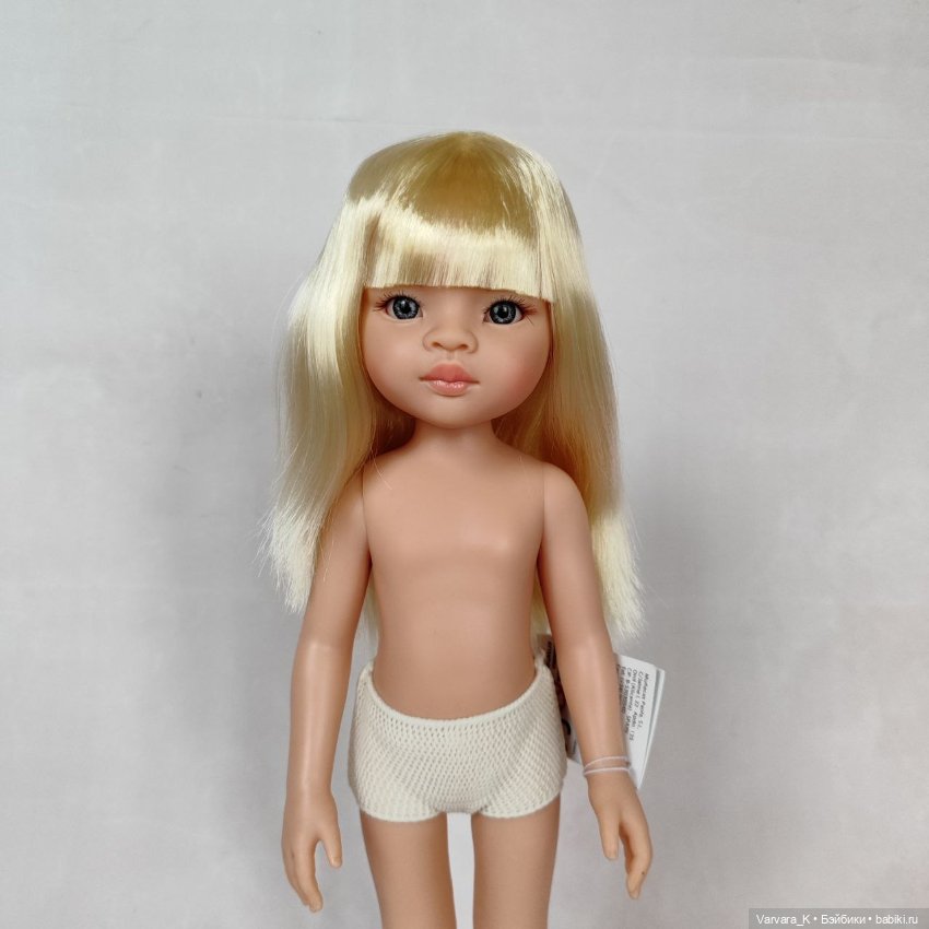Paola Reina кукла Маника, платиновые волосы, № 6, 32 см, арт 14833 (фото 9)