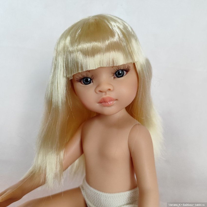Paola Reina кукла Маника, платиновые волосы, № 5, 32 см, арт 14833