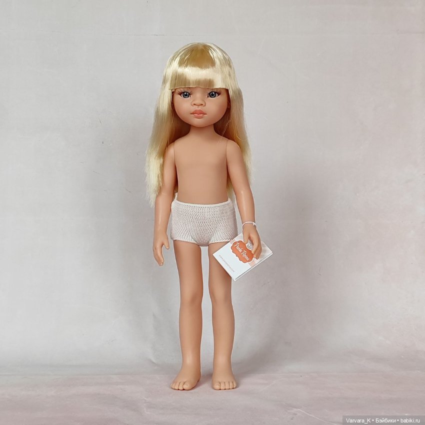 Paola Reina кукла Маника, платиновые волосы, № 5, 32 см, арт 14833