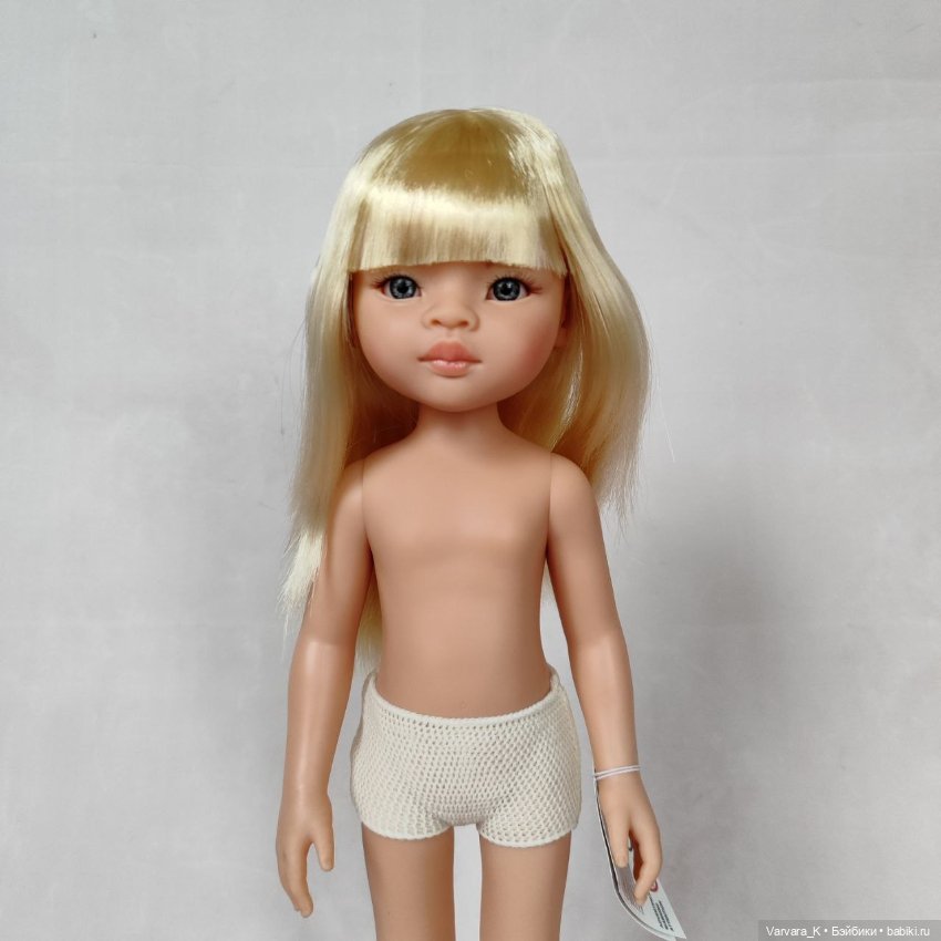 Paola Reina кукла Маника, платиновые волосы, № 4, 32 см, арт 14833 (фото 10)