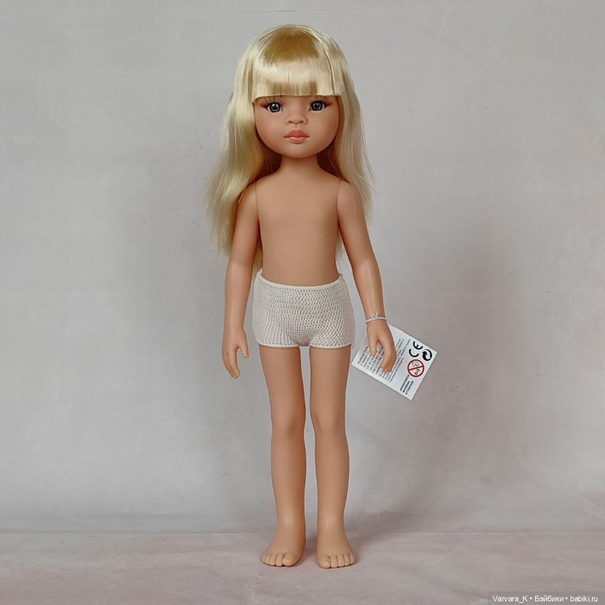 Paola Reina кукла Маника, платиновые волосы, № 7, 32 см, арт 14833