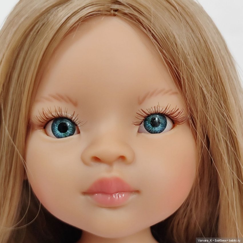 Paola Reina, испанская кукла Маника "Рапунцель", 32 см, № 4