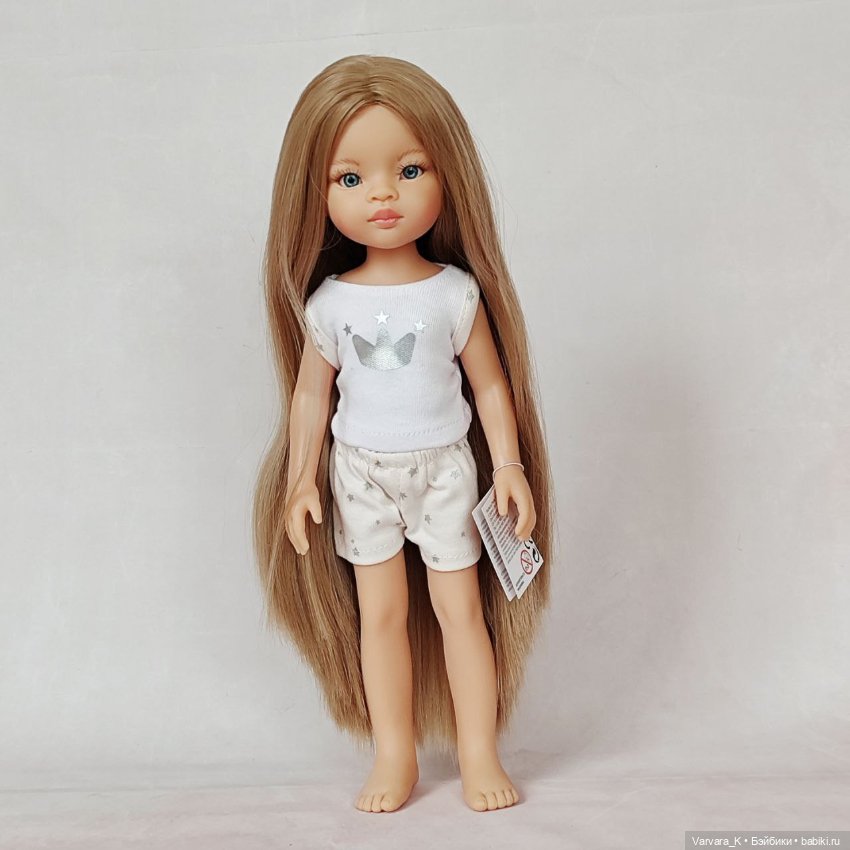 Paola Reina, испанская кукла Маника "Рапунцель", 32 см, № 4