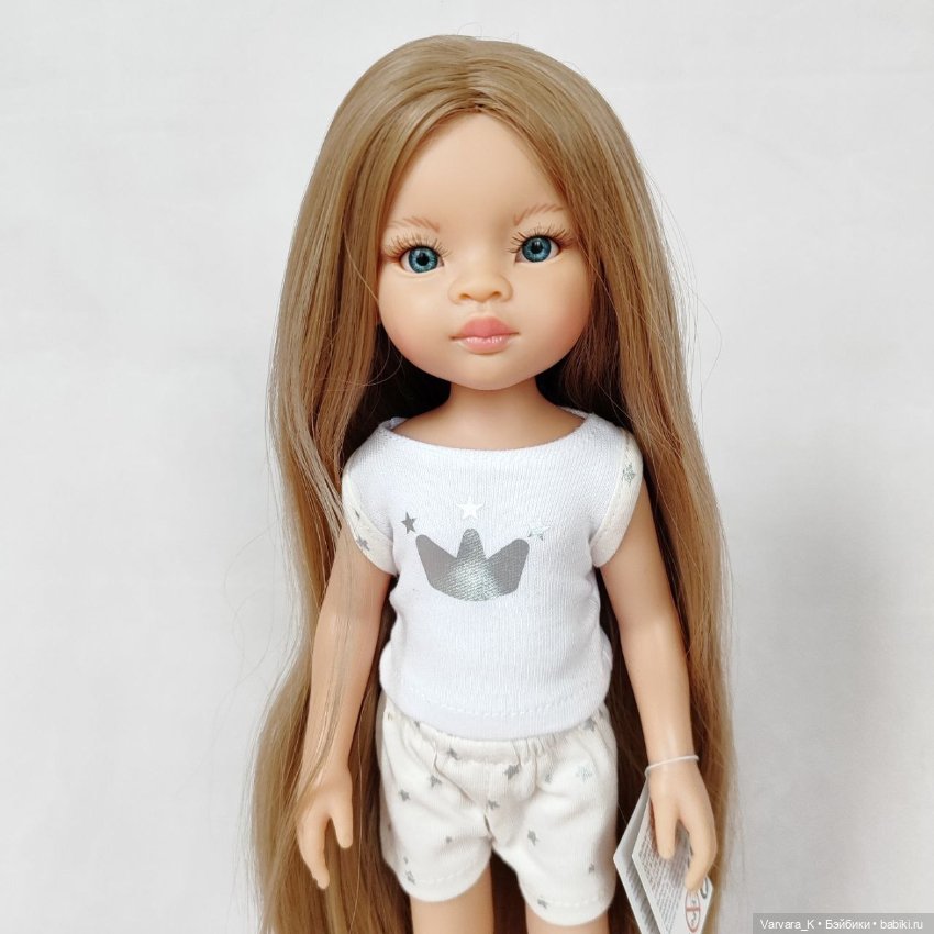 Paola Reina, испанская кукла Маника "Рапунцель", 32 см, № 4