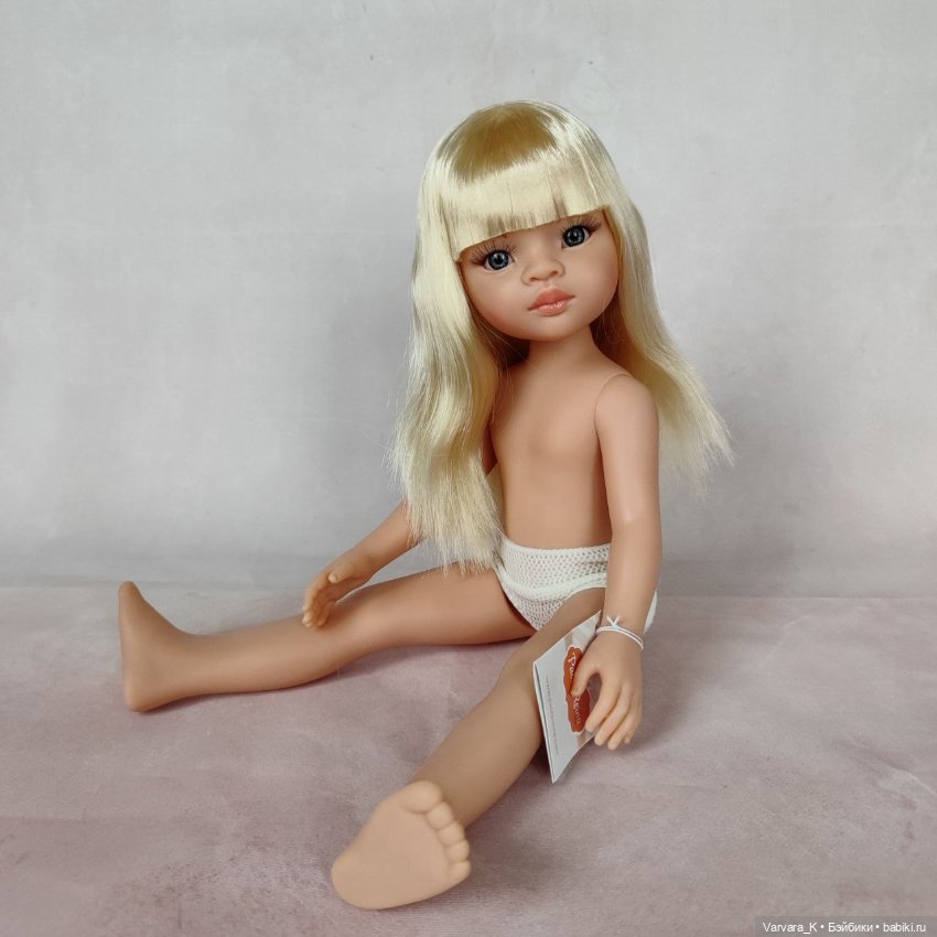 Paola Reina кукла Маника, платиновые волосы, № 7, 32 см, арт 14833 (фото 5)