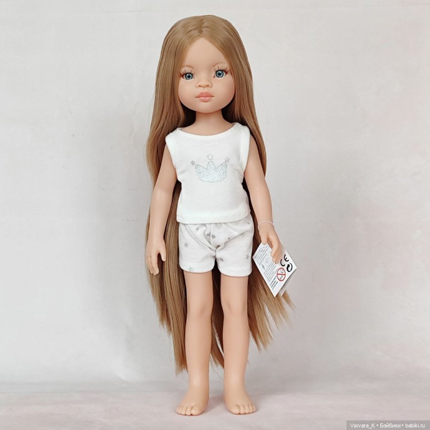 Paola Reina, испанская кукла Маника "Рапунцель", 32 см, № 5