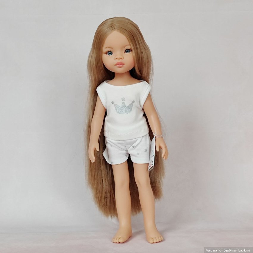 Paola Reina, испанская кукла Маника "Рапунцель", 32 см, № 7