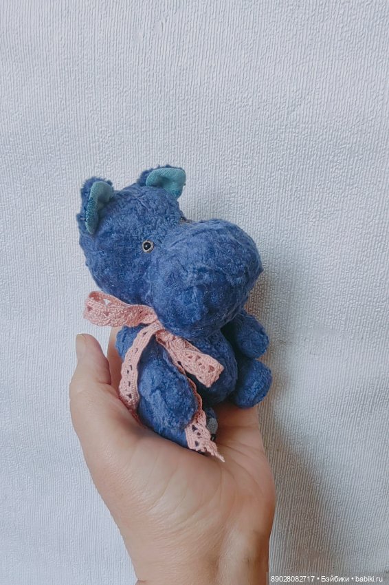 Бегемот Мотя — Авторские игрушки