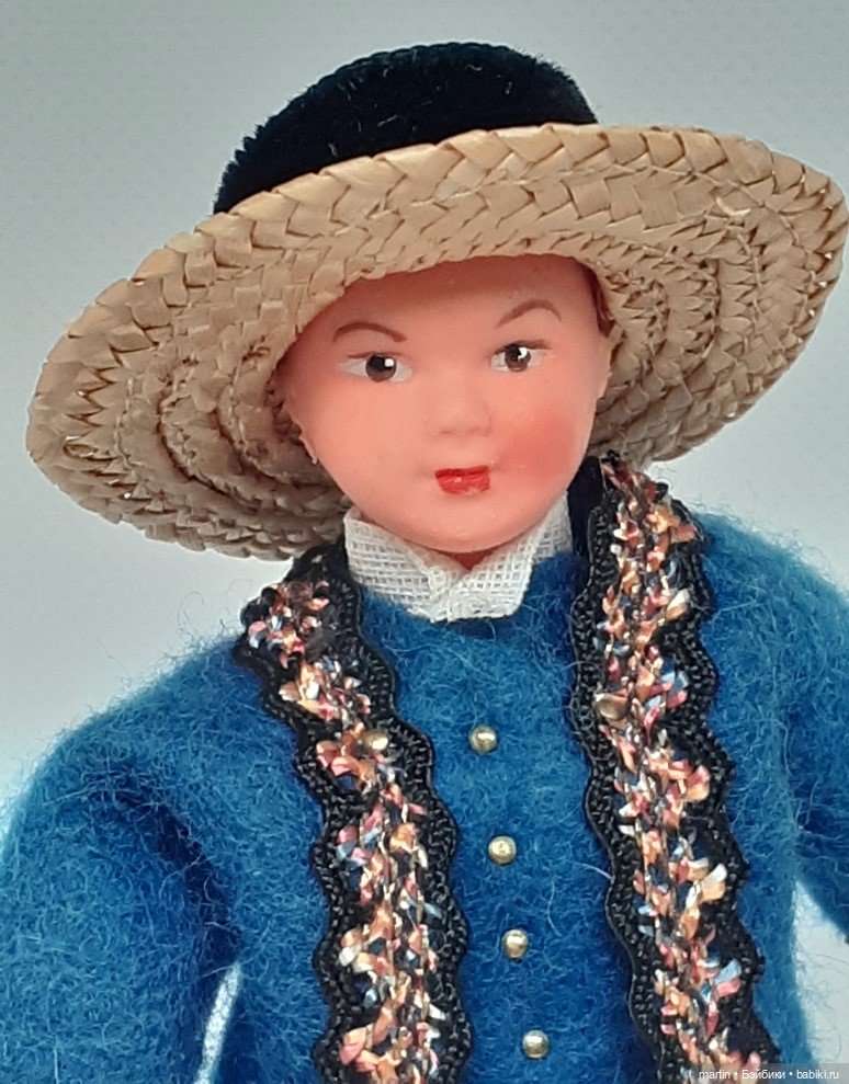 Кукла миниатюрная Petitcollin.Франция (фото 5)