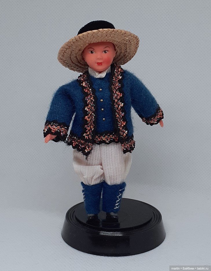 Кукла миниатюрная Petitcollin.Франция (фото 2)