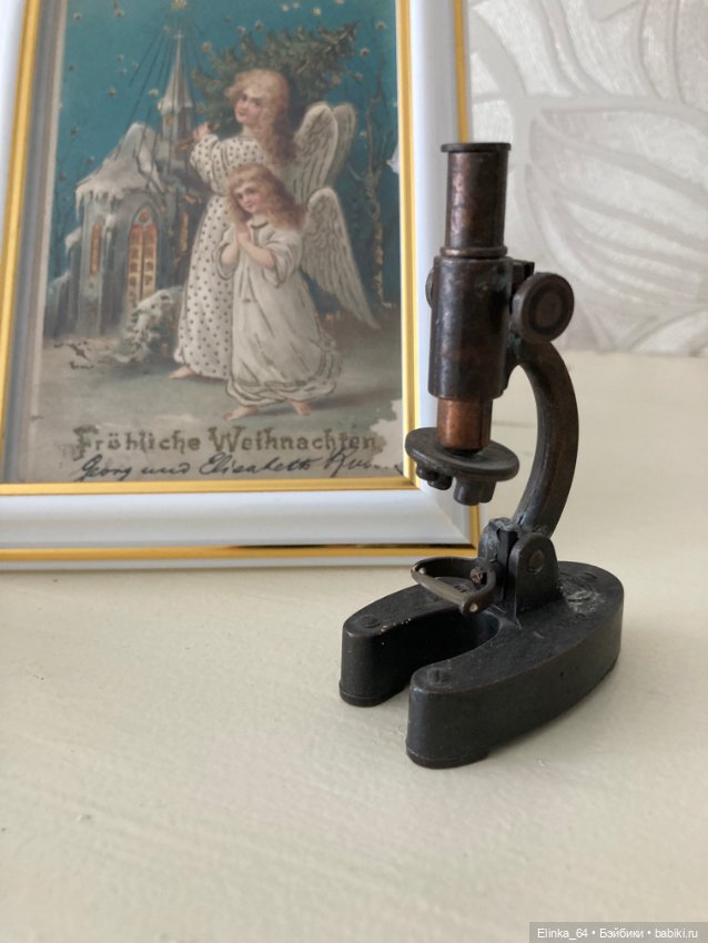 Миниатюра микроскоп — Статуэтки