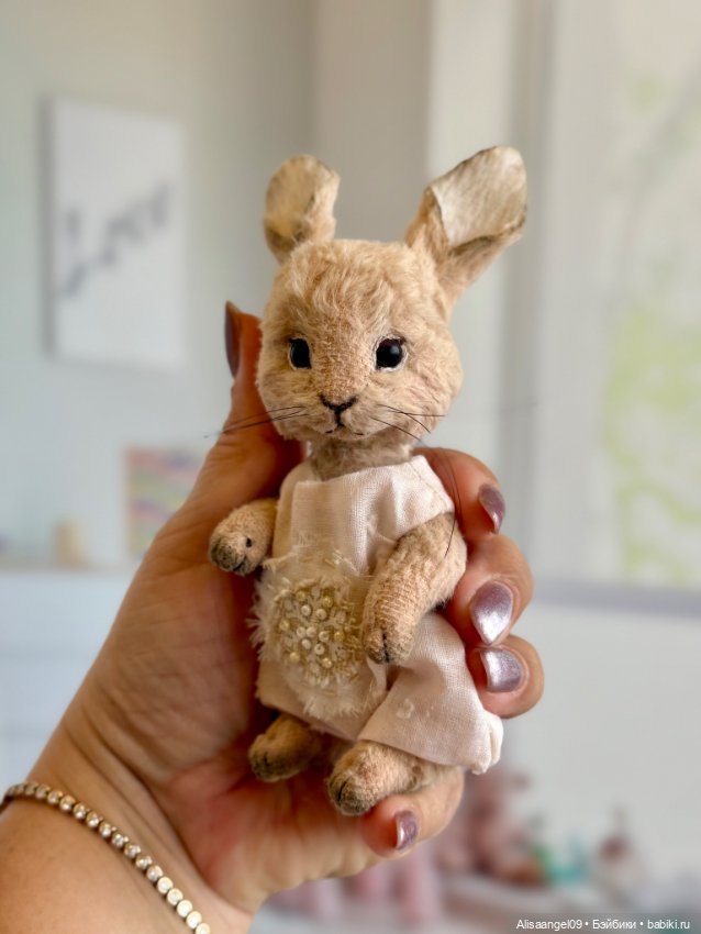 Милый зайчик — Авторские игрушки