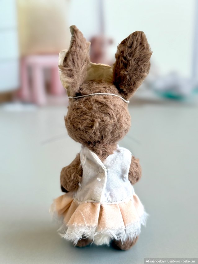 Зайчик с маской поросенка (фото 6)