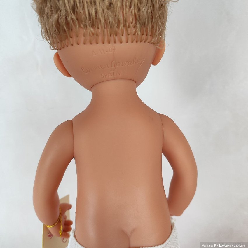 Carmen Gonzalez Селия , кудрявая блондинка, № 1, 34 см (фото 2)