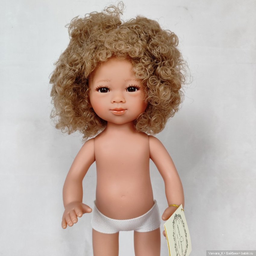 Carmen Gonzalez Селия , кудрявая блондинка, № 1, 34 см (фото 9)