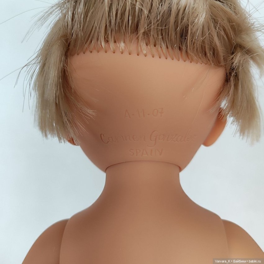 Carmen Gonzalez, кукла - мальчик Марко, блондин, 34 см, № 1 (фото 2)