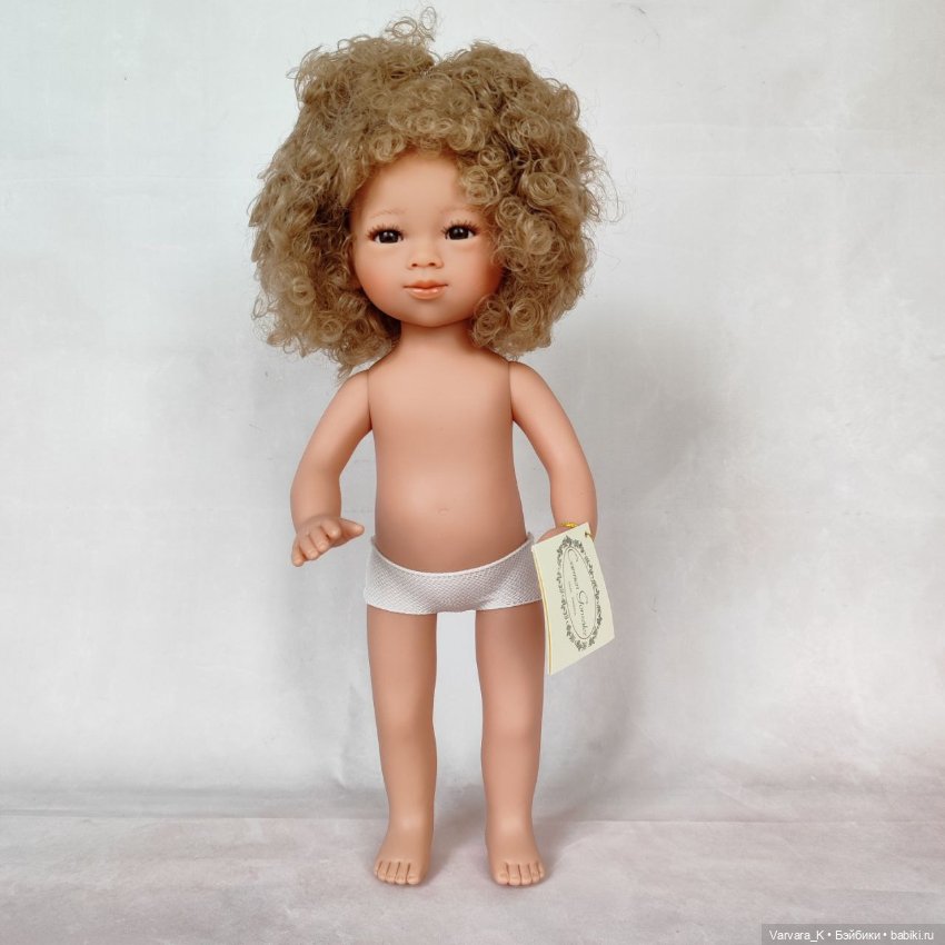 Carmen Gonzalez Селия , кудрявая блондинка, № 1, 34 см (фото 10)