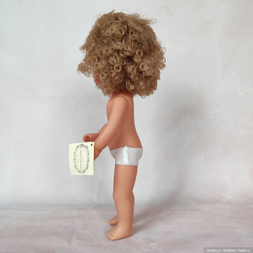 Carmen Gonzalez Селия , кудрявая блондинка, № 1, 34 см (фото 7)