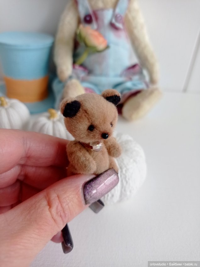 ❤🐻 Карманный мишка — Авторские игрушки (фото 7)