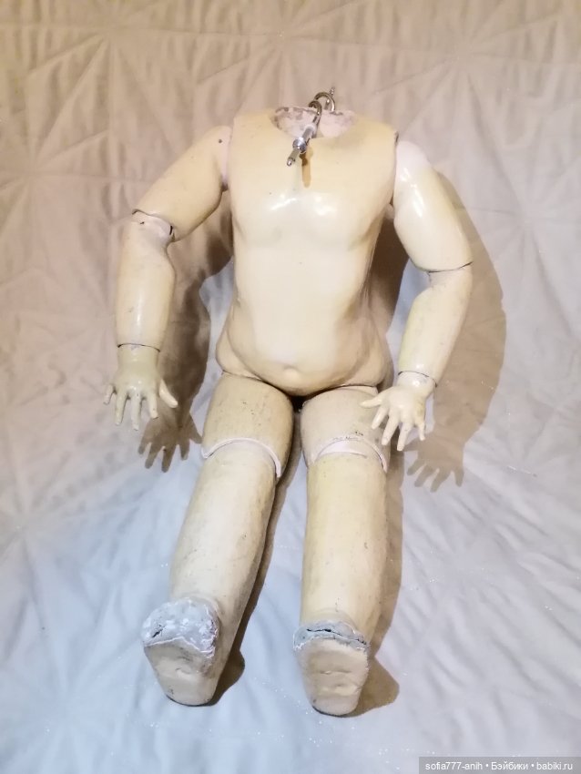Огромное французское тело для куклы Jumeau SFBJ и других (фото 10)