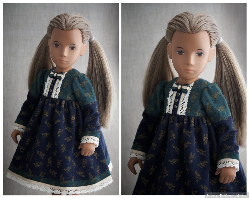 Уютные платья для кукол Sasha doll (фото 8)