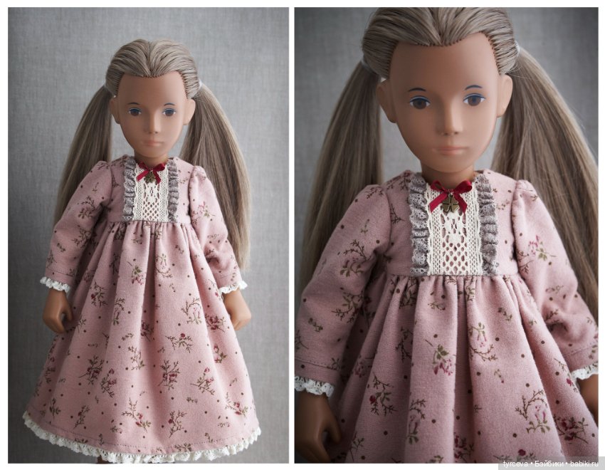 Уютные платья для кукол Sasha doll (фото 4)