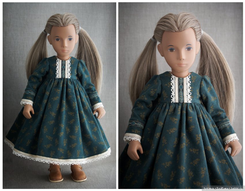 Уютные платья для кукол Sasha doll (фото 5)