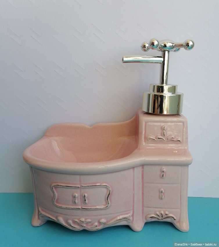 Умывальник в кукольный дом