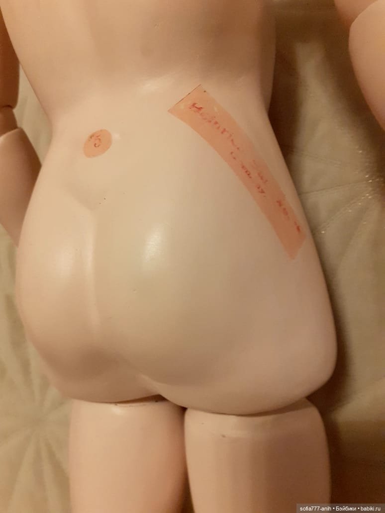 Антикварное немецкое тело фабрики Heinrich Handwerck (фото 7)