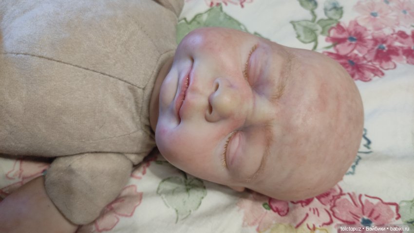 Спящая куколка реборн 52 см (фото 3)