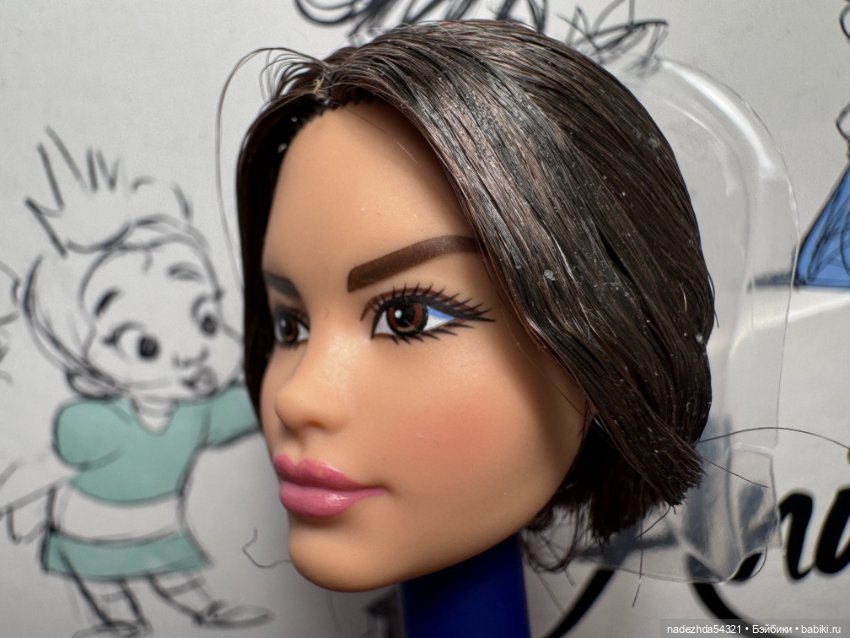 Голова Барби Супергерл — Тела и головы для кукол (фото 4)