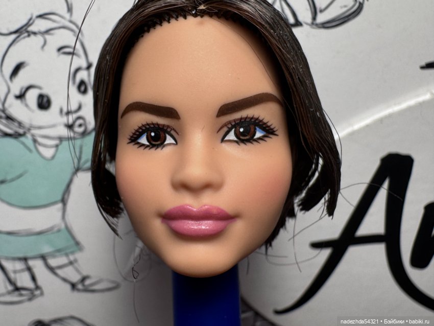 Голова Барби Супергерл — Тела и головы для кукол (фото 5)