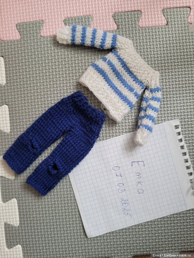 Одежда для барби ручной работы