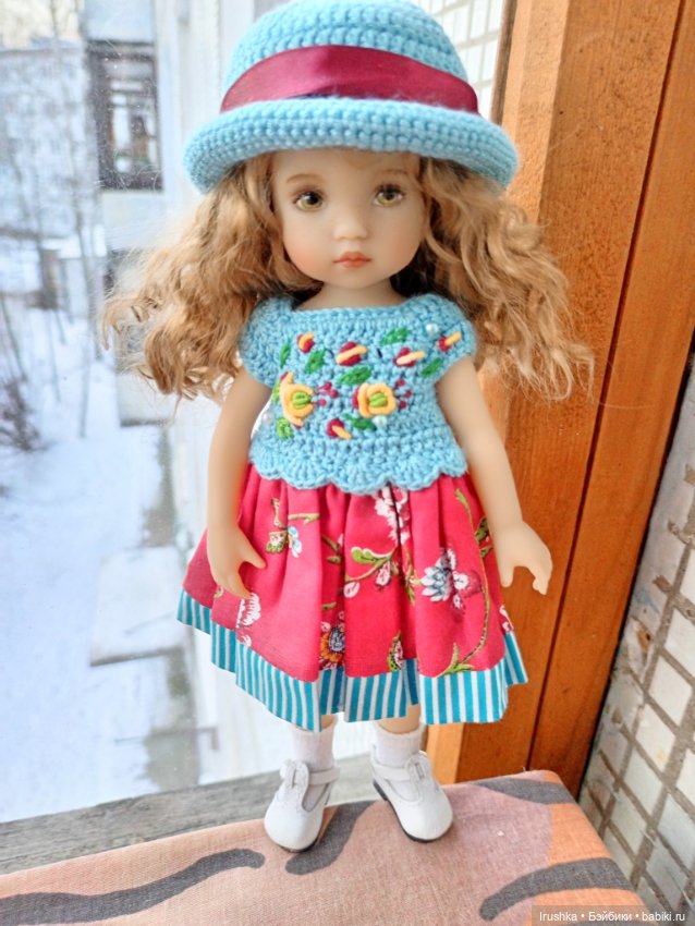 Одежда для Бонеки, Плюшечек Heidi Plusczok 26 см, Медовушек Meadow dolls 28 см (фото 7)