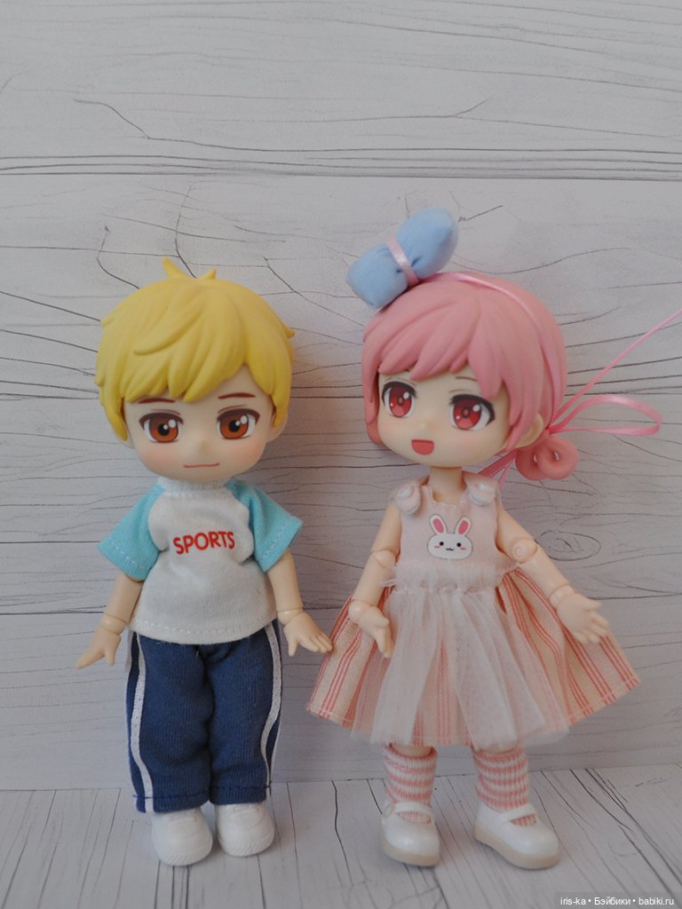 Пара шарнирных малышей — Игровые куклы