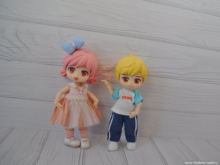 Пара шарнирных малышей — Игровые куклы (фото 2)