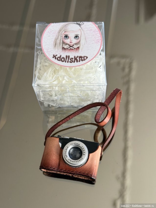 Фотоаппарат для кукол — Миниатюра для кукол (фото 3)