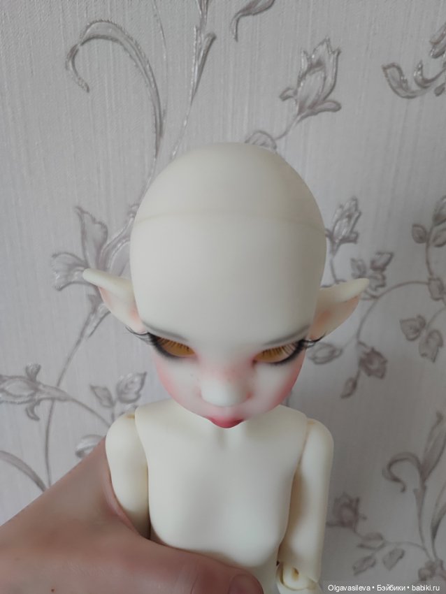 Белая Микки эльф с копытцами (фото 8)