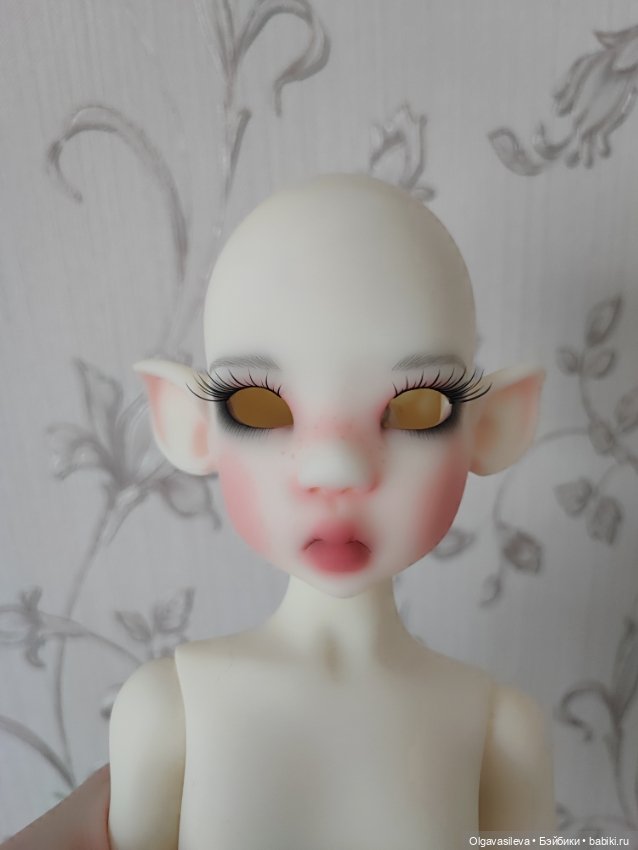 Белая Микки эльф с копытцами (фото 9)