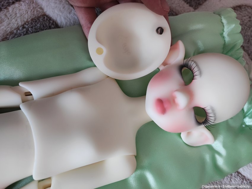 Белая Микки эльф с копытцами (фото 6)