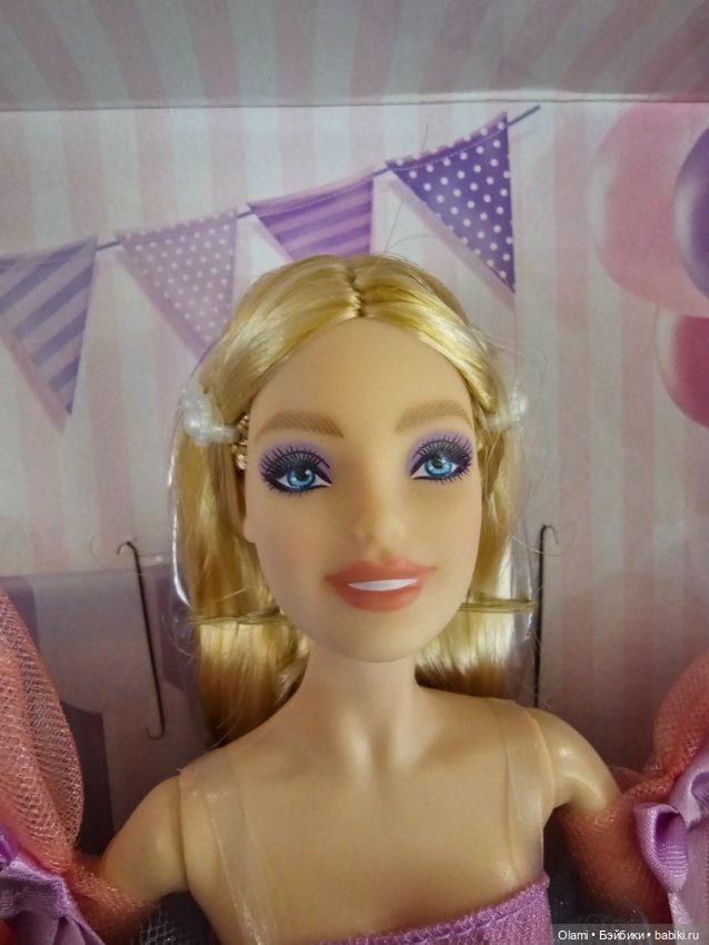 Кукла Barbie Пожелания ко дню рождения 2021 GTJ85 (фото 4)