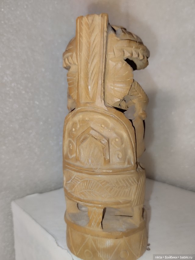 Деревянный слон Ганеша — Статуэтки (фото 5)